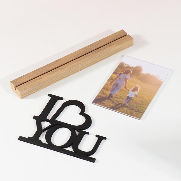 Фоторамка дерево, акрил 10х15 см Фоторамка дерево, акрил 10х15 см "Любовь к тебе" 4х27х16,3 см