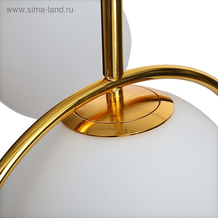 Люстра "Спираль" 3х40Вт E27 золото 20х80х90 см BayerLux