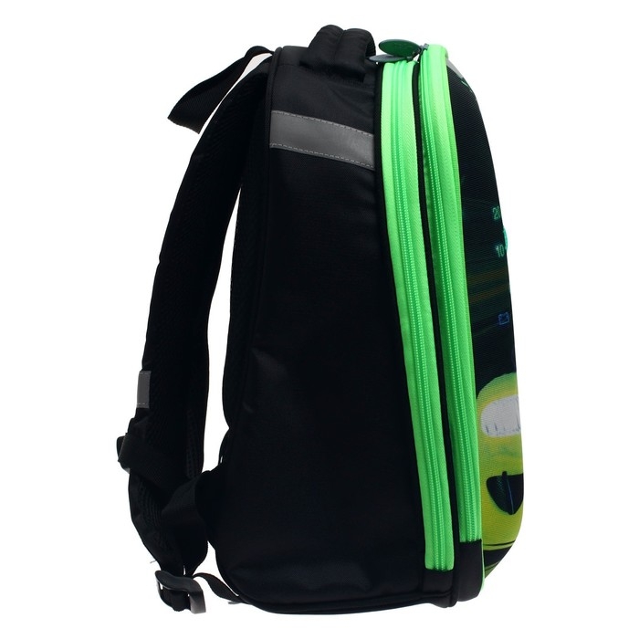 Рюкзак каркасный школьный, 37 х 28 х 19 см, Calligrata К Рюкзак каркасный школьный, 37 х 28 х 19 см, Calligrata К "Тачка"