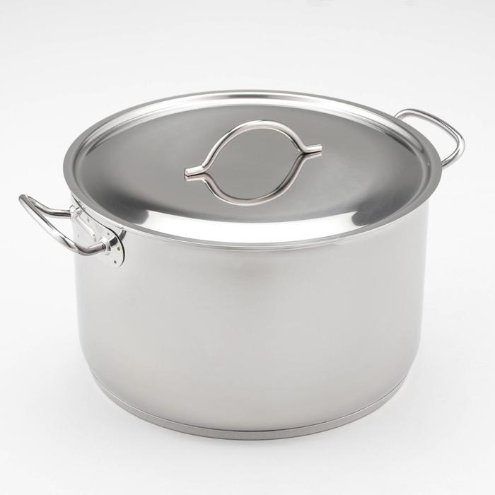 Кастрюля «Профи», 14 л, d=31.6 см, капсульное дно, индукция