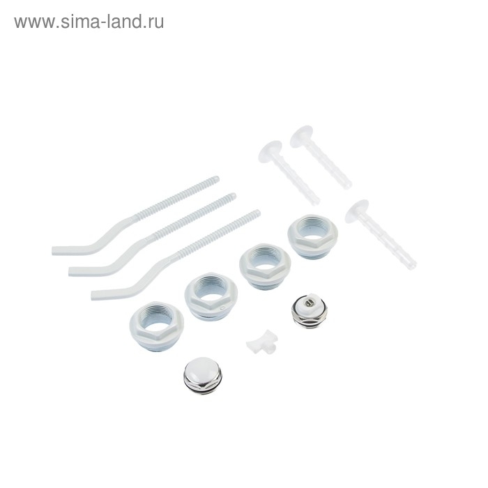 Комплект для подключения радиатора OTMO, 1 х 3/4 Комплект для подключения радиатора OTMO, 1 х 3/4", с тремя кронштейнами, в блистере