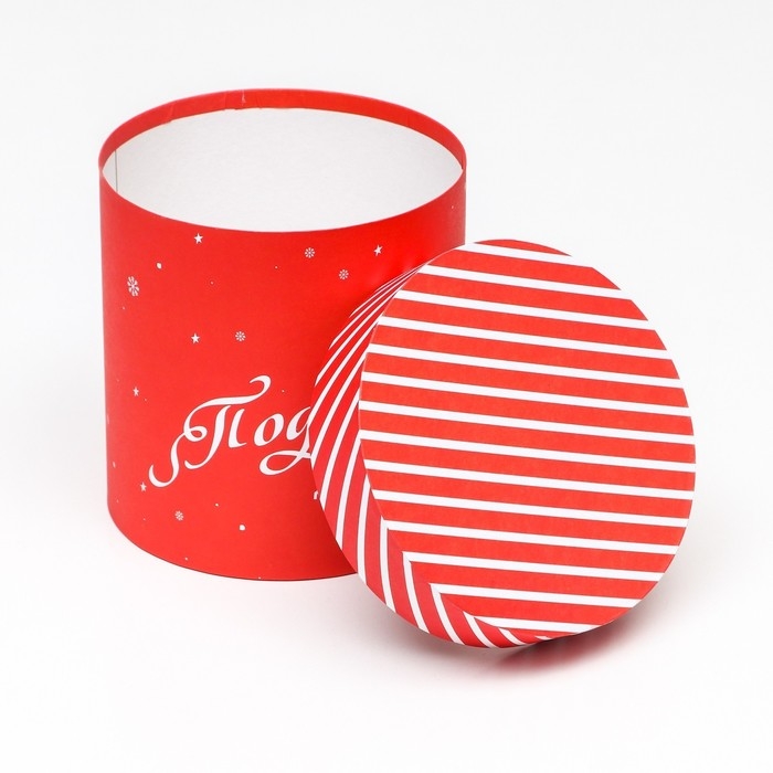 Набор шляпных коробок 5 в 1 Набор шляпных коробок 5 в 1 "Подарок под Ёлку", 20 х 20- 15 х 15 см