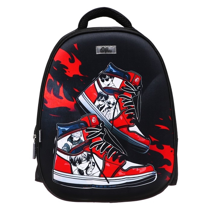 Рюкзак каркасный Calligrata  Рюкзак каркасный Calligrata "Кроссовки", 39х30х14 см, для мальчика