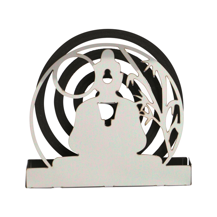 Подставка для спиралей от комаров и благовоний, металл, «Будда» Подставка для спиралей от комаров и благовоний, металл, «Будда»