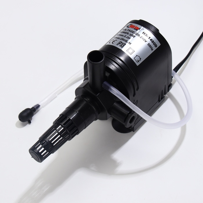 Помпа аквариумная Sea Star HX-1480D, 2800 л/ч, 35 Вт, высота подъема воды 2,2 м