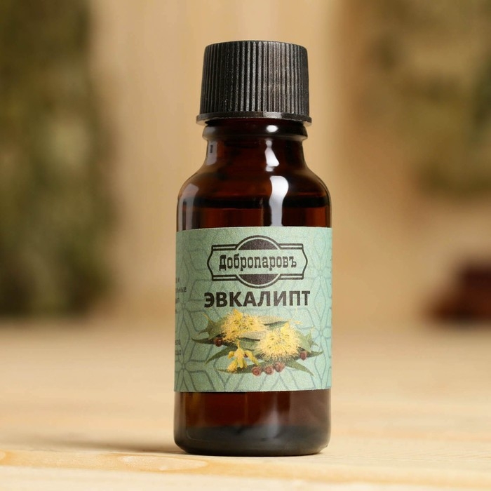 Масло эфирное Масло эфирное "Эвкалипт" 20мл, крафт, Добропаровъ