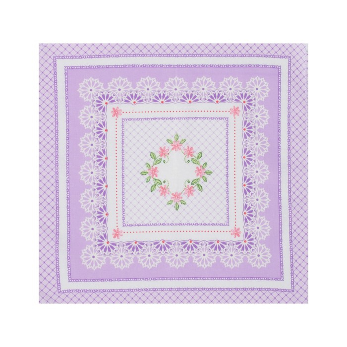 Платки носовые женские Этель  Платки носовые женские Этель "Нежность" 30*30 см, (набор 12 шт), рис. МИКС,100% хл