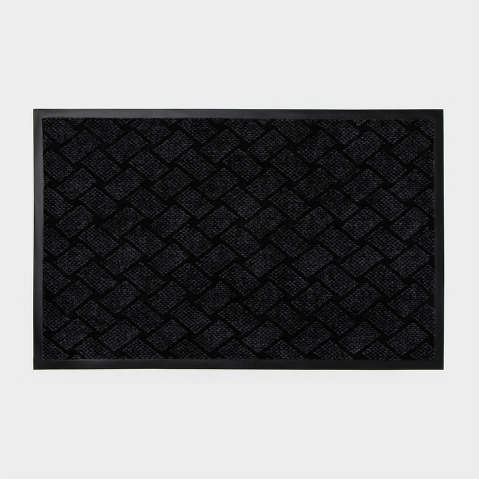 Коврик придверный влаговпитывающий «Крафт», 50×80 см, цвет серый Коврик придверный влаговпитывающий «Крафт», 50×80 см, цвет серый
