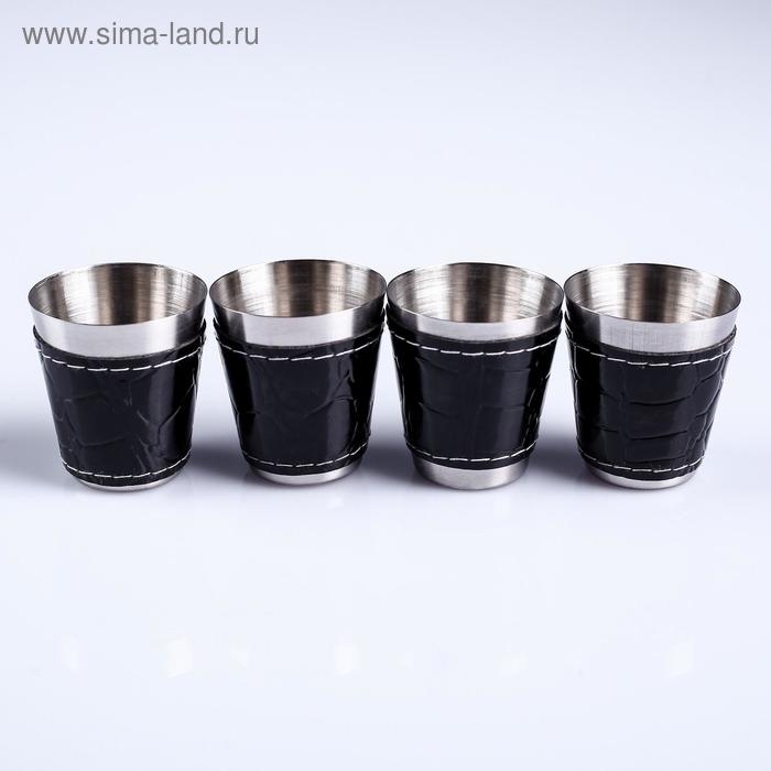 Стопки, набор 4 шт по 30 мл, 4 х 3.5 см Стопки, набор 4 шт по 30 мл, 4 х 3.5 см