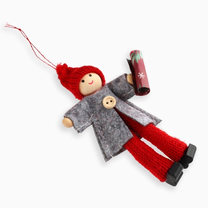 Новый год: Ёлочная игрушка новогодняя «Приятные события», 14 х 7 х 3 см Новый год: Ёлочная игрушка новогодняя «Приятные события», 14 х 7 х 3 см