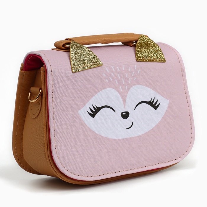 Детская сумка Детская сумка "Лисичка", с ушками р-р. 16*12*6.5 см