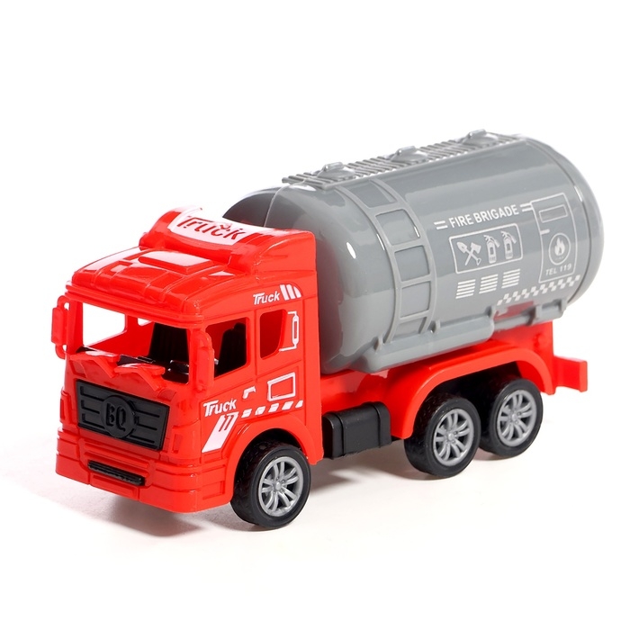 Игровой набор «Пожарная служба», инерция, 5 грузовиков в комплекте Игровой набор «Пожарная служба», инерция, 5 грузовиков в комплекте