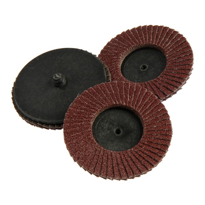 Круг лепестковый торцевой ТУНДРА, для дрели, М8, 75 мм, P80, 3 шт. Круг лепестковый торцевой ТУНДРА, для дрели, М8, 75 мм, P80, 3 шт.