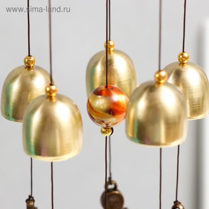 Музыка ветра металл Музыка ветра металл "Богиня" 5 колокольчиков 58 см