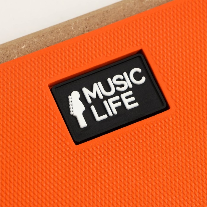 Пэд тренировочный Music Life 12 дюймов, оранжевый