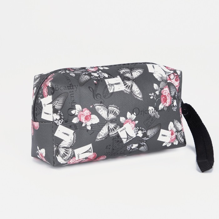 Косметичка на молнии, цвет чёрный Косметичка на молнии, цвет чёрный