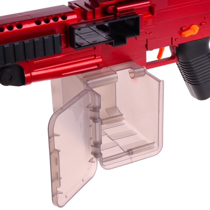 Пулемет «Годзилио», стрельба, гильзы разлетаются, аккумулятор Пулемет «Годзилио», стрельба, гильзы разлетаются, аккумулятор