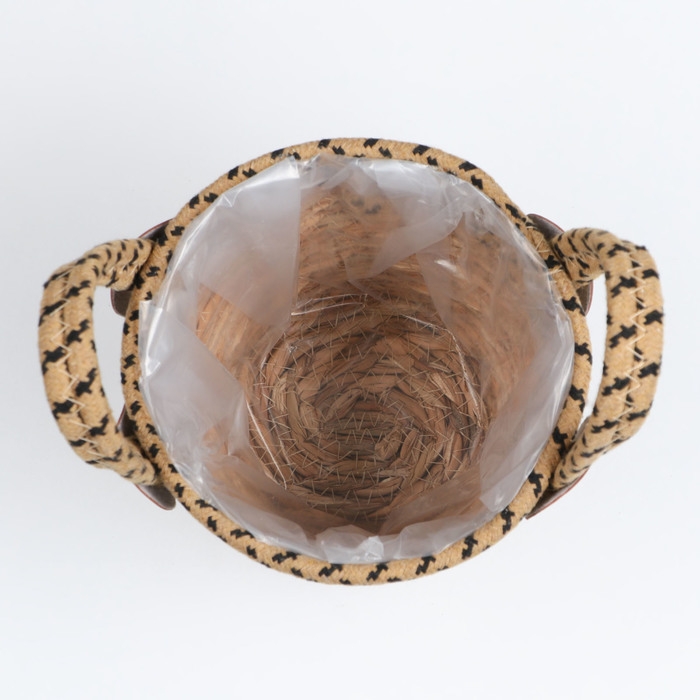 Набор корзин из 3 шт, D20xH16 BD15, D16xH14 BD11, D12xH11 BD9 см, рогоз Набор корзин из 3 шт, D20xH16 BD15, D16xH14 BD11, D12xH11 BD9 см, рогоз