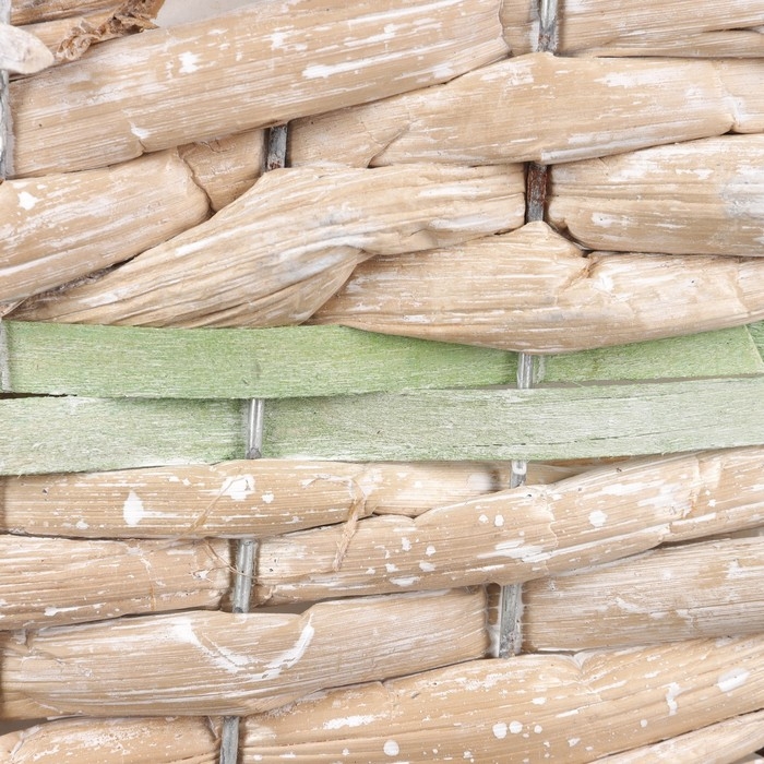 Кашпо плетёные овальное, 23x15х12см, натуральный Кашпо плетёные овальное, 23x15х12см, натуральный