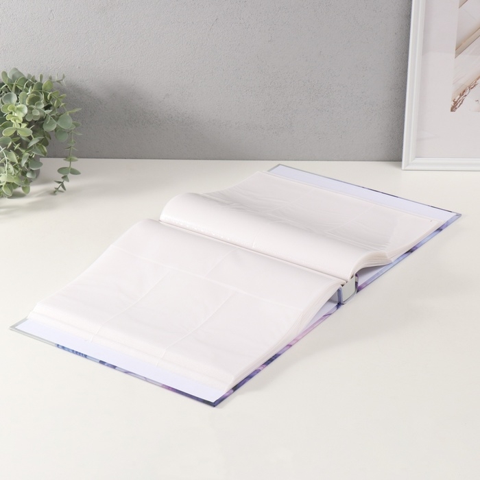 Фотоальбом на 500 фото 10x15 см  Фотоальбом на 500 фото 10x15 см "Цветная вуаль" в коробке 5,5x30x33,5 см