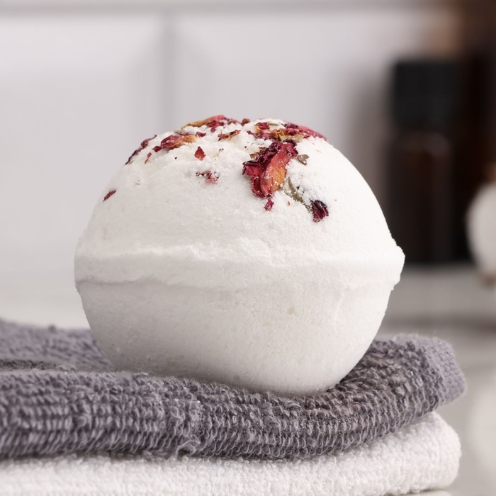 Бомбочка для ванны Бомбочка для ванны "Роскошное СПА" с лепестками розы 150 г