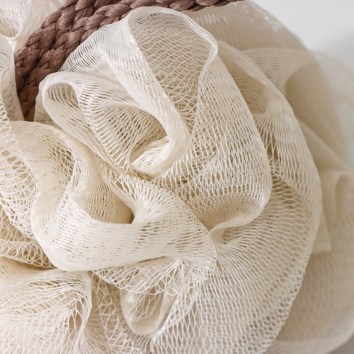 Мочалка для тела Доляна «Нежность», 50 гр, тубус в подарок, цвет МИКС Мочалка для тела Доляна «Нежность», 50 гр, тубус в подарок, цвет МИКС