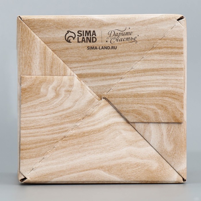 Коробка складная «Дерево», 10 х 18 см