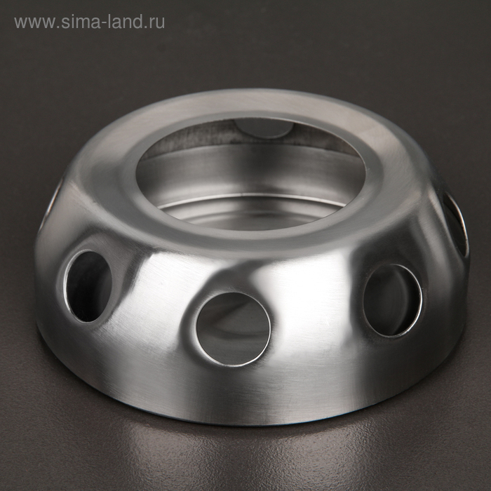 Подставка-подогрев из нержавеющей стали, 13,5×6,5 см, нержавеющая сталь Подставка-подогрев из нержавеющей стали, 13,5×6,5 см, нержавеющая сталь