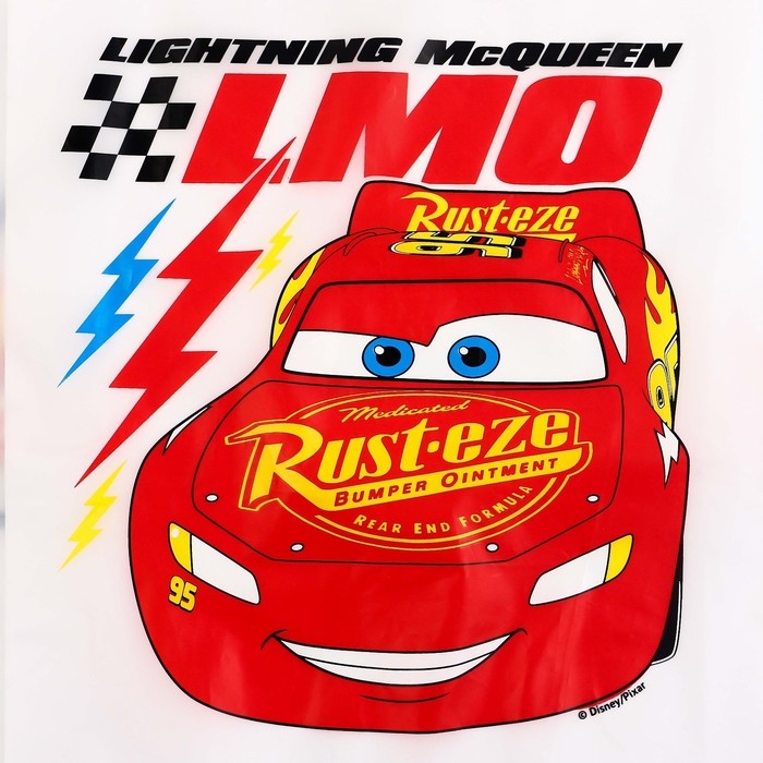 Дождевик детский, размер S, 92-98 см, Тачки Дождевик детский, размер S, 92-98 см, Тачки