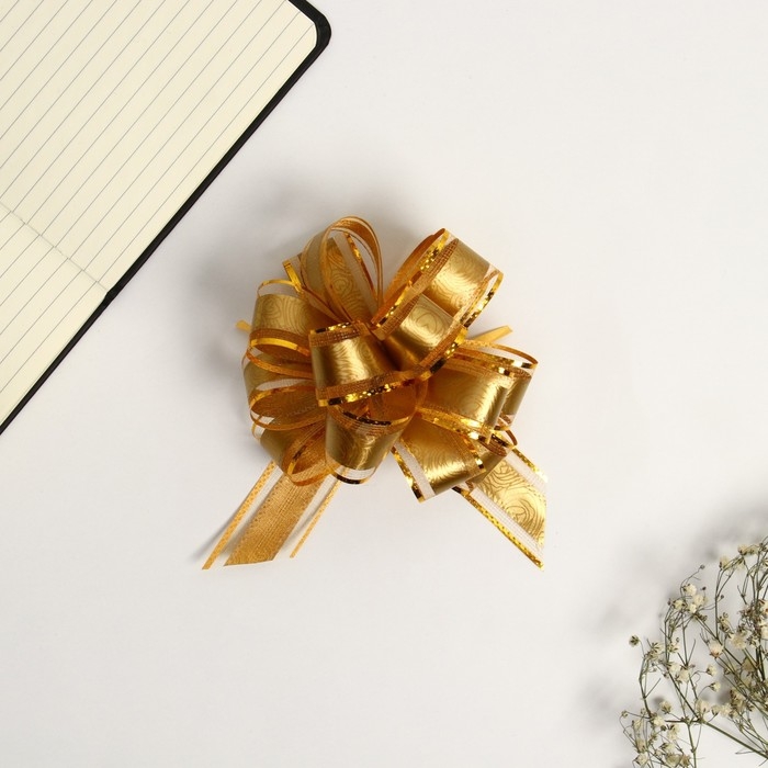 Бант-шар №3, золотые розы Бант-шар №3, золотые розы