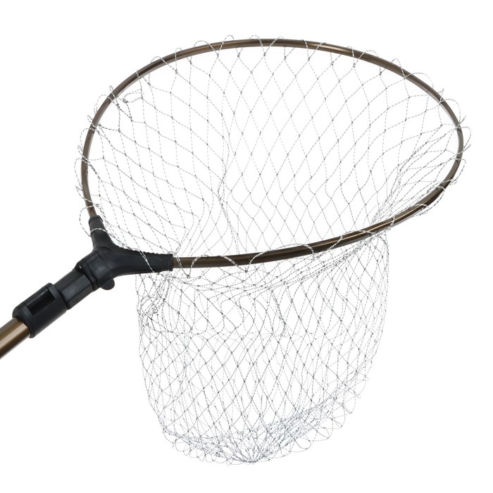 Подсачек складной телескопический Namazu, 160 см, овальный обод 60 см, нейлон Подсачек складной телескопический Namazu, 160 см, овальный обод 60 см, нейлон