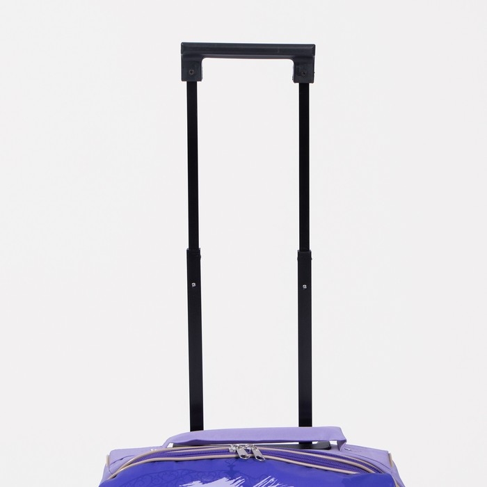 Чемодан детский 34 л (XS) Sacvoyage, отдел на молнии, цвет сиреневый Чемодан детский 34 л (XS) Sacvoyage, отдел на молнии, цвет сиреневый