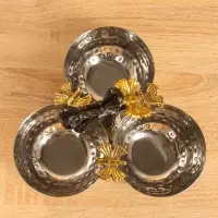 Менажница "Крю" 20х20х20 см, нержавеющая сталь Менажница "Крю" 20х20х20 см, нержавеющая сталь