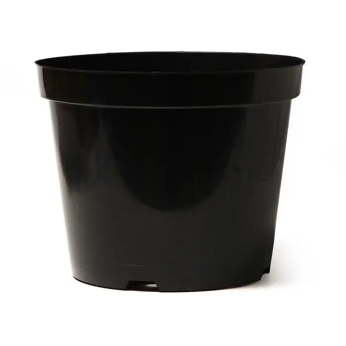 Горшок для рассады, 15 л, d=33.5 см, h=22 см, чёрный, Greengo