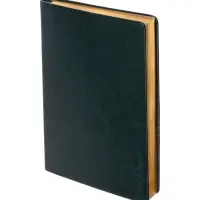 Ежедневник датированный Calligrata, А5, 2026, твёрдая обложка из искусственной кожи &laquo;Небраска&raquo;, 168 листов, зелёный