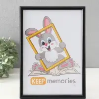 Набор фоторамок для фото 21&times;30 см Keep memories &laquo;Радуга&raquo;, с подножкой, 3 шт., (пластиковый экран), чёрный
