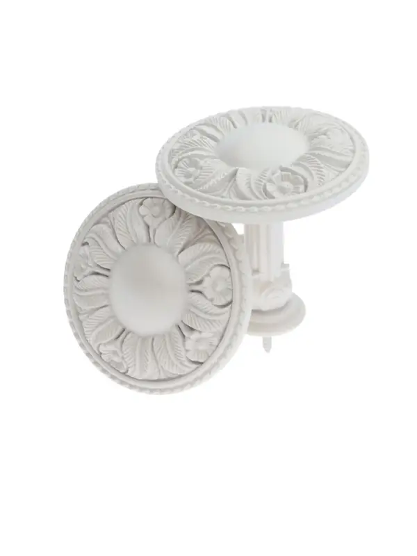 Крючок для штор CAPPIO KS031, d=95 мм, цвет белый, 2 шт Крючок для штор CAPPIO KS031, d=95 мм, цвет белый, 2 шт