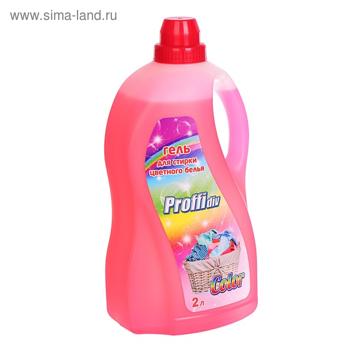 Гель для стирки Proffidiv  Гель для стирки Proffidiv "COLOR", 2 л