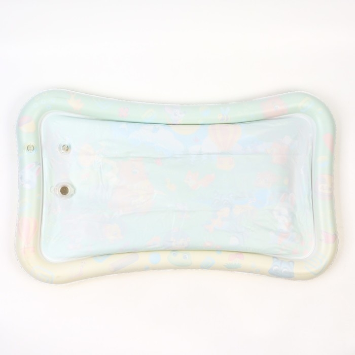 Акваковрик надувной развивающий водный коврик «Веселые Зверята», 80х50 см, Крошка Я Акваковрик надувной развивающий водный коврик «Веселые Зверята», 80х50 см, Крошка Я