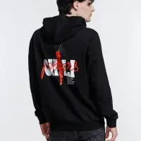 Худи унисекс с карманом на груди Chest Pocket, черное, размер XL/2XL