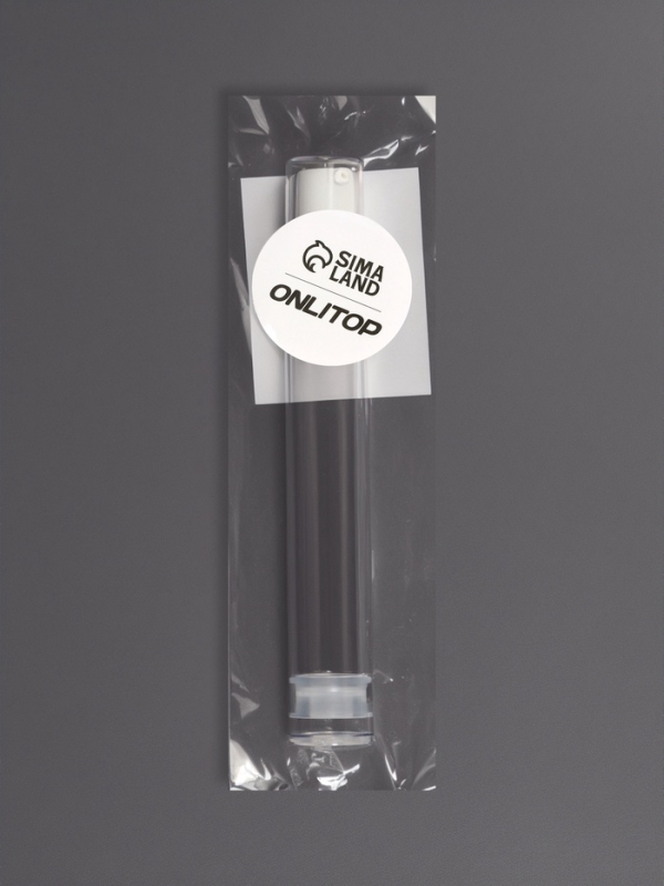 Бутылочка д/хранения с дозатором 15мл d1,9*13см пластик прозрачн/белый накл ОТ Бутылочка д/хранения с дозатором 15мл d1,9*13см пластик прозрачн/белый накл ОТ