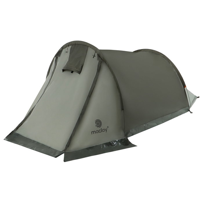 Палатка туристическая, трекинговая maclay kama 2, 2-местная, с тамбуром