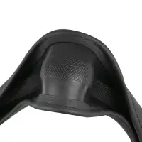 Оплетка на руль (нат. кожа) AVS GL-930M-B (размер M, черный) - Серия "Classic"