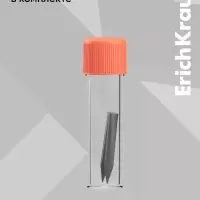 Готовальня ErichKrause Accent, 2 предмета, оранжевый