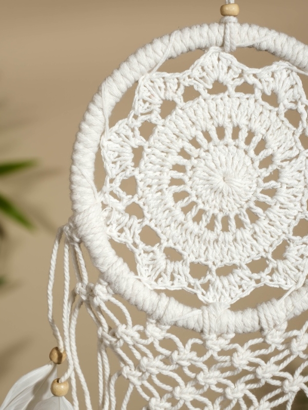 Ловец снов Ловец снов "Белый цветочек" 12х50 см.