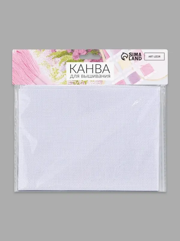 Канва для вышивания №14, 30&times;40 см, цвет белый