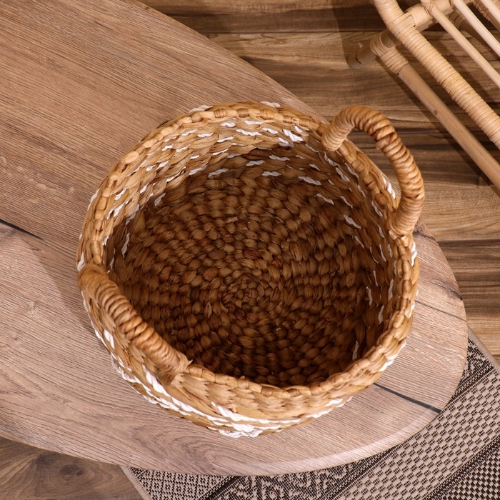 Корзина плетёная 30х30х35 см Корзина плетёная 30х30х35 см