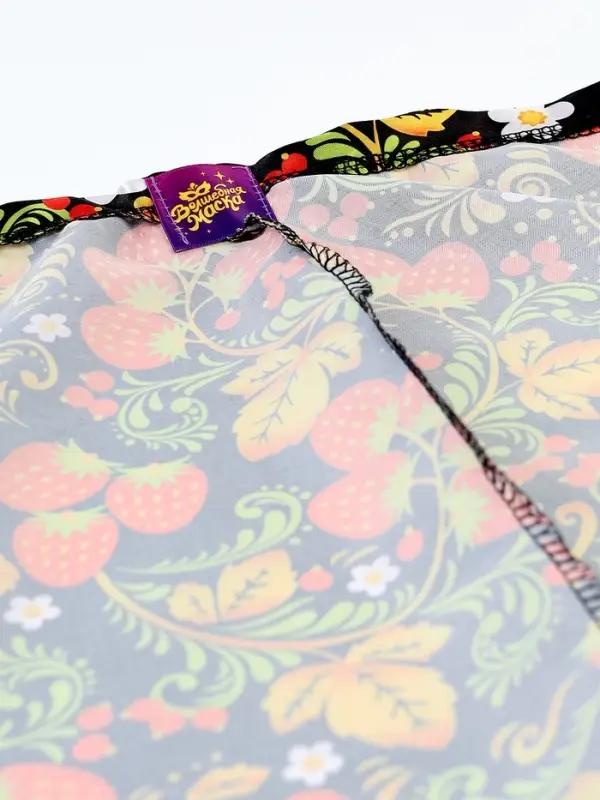 Карнавальная юбка "Марья Кудесница" цвет черный