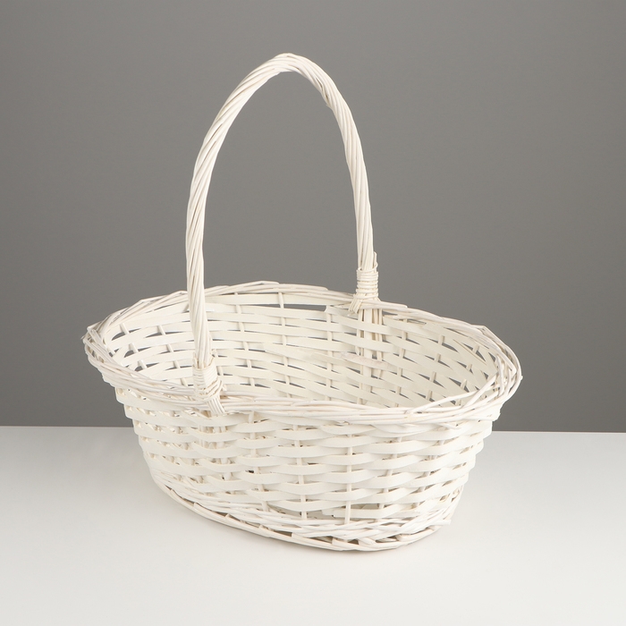 Набор корзин плетеных, 38х28х14/35 см / 33х23х12,5/30 см / 26х18х11/25 см, 3 шт, ива Набор корзин плетеных, 38х28х14/35 см / 33х23х12,5/30 см / 26х18х11/25 см, 3 шт, ива