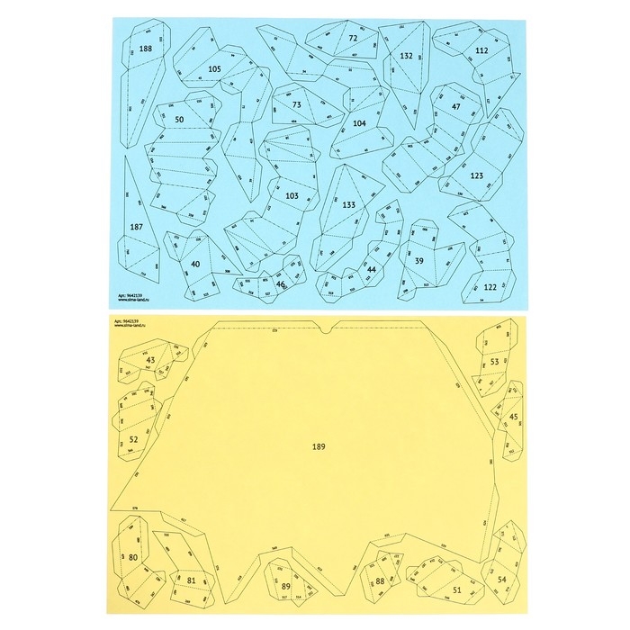 Конструктор полигональный «Дракон», 190 деталей Конструктор полигональный «Дракон», 190 деталей